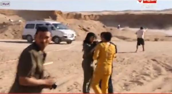 الجزء الثاني من حلقة هيفاء وهبى في برنامج رامز عنخ آمون