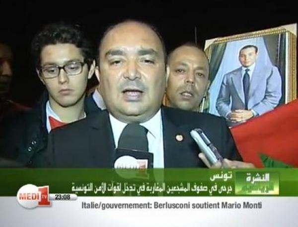 بلخياط يعرب عن أسفه للاعتداء الذي تعرض جمهور الوداد
