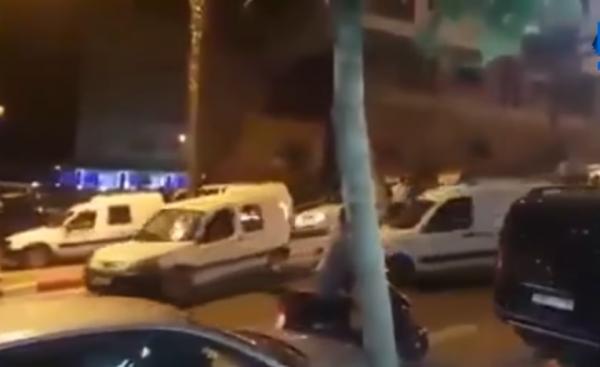 ممتهنون للتهريب يتسابقون بالسيارات على شاكلة الأفلام للوصول لباب سبتة