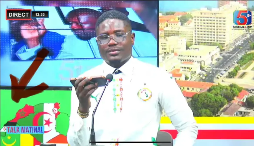 بانو على حقيقتهم.. قناة سنغالية تعرض علم الكيان الوهمي على الصحراء المغربية(فيديو)