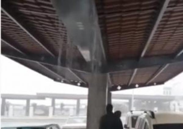 الأمطار تكشف العيوب الخفية لمحطة طنجة الجديدة