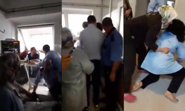 فضيحة في مستشفى الجديدة : تركوا المريض يتوجع و قلبوها مدابزة في قسم الانعاش