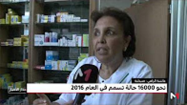 16000 حالة تسمم بسبب الدواء خلال سنة 2016