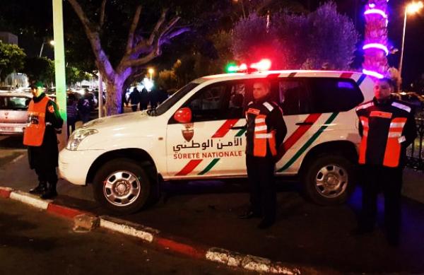 اعتقال مخمورين احدثوا فوضى امام ملهى ليلي بمراكش
