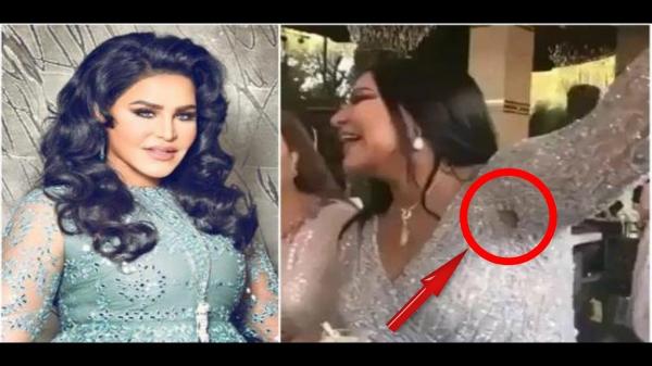 "أحلام" ترد على الساخرين من فستانها الممزق وتعلن لهم عن ثمنه الصادم