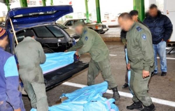 جمارك باب سبتة تحبط محاولة تهريب شحنة من الأسلحة إلى داخل التراب المغربي