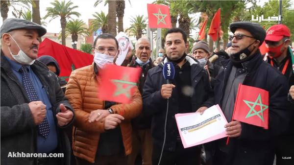 فرحة عارمة للمواطنين بوجدة بمناسبة اعتراف الولايات المتحدة الامريكية رسميا بمغربية الصحراء