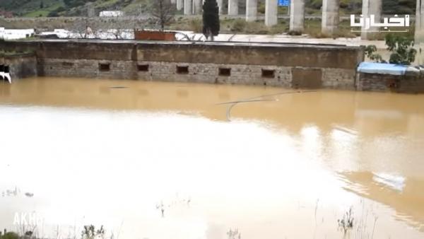 شاهد: خسائر مادية مهمة بالقصر الصغير بعد الفيضانات التي أغرقت المنطقة