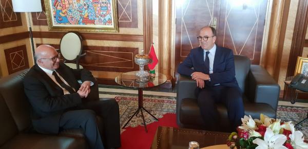 بالصور:تفاصيل اللقاء الذي جمع "بن شماس" بـ"السغروشني"