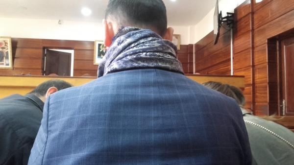 نائب القنصل الروسي أثناء تواجده بقاعة المحكمة