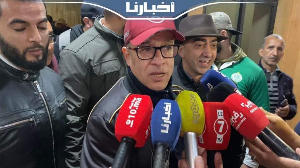 فرحة هيستيرية للبدراوي بعد الفوز على شباب المحمدية