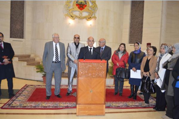 مجلس المستشارين يحتفي بنسائه