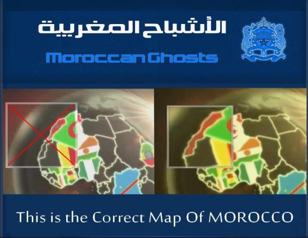الأشباح المغربية" تخترق مواقع لجنوب إفريقيا ردا على تقسيمها لخريطة المغرب"