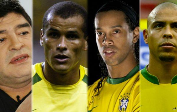 مارادونا ، رونالدو و رونالدينيو و آخرون في طنجة من أجل "السلام"