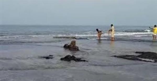 بالفيديو.. رجل يصارع تمساحا بيديه