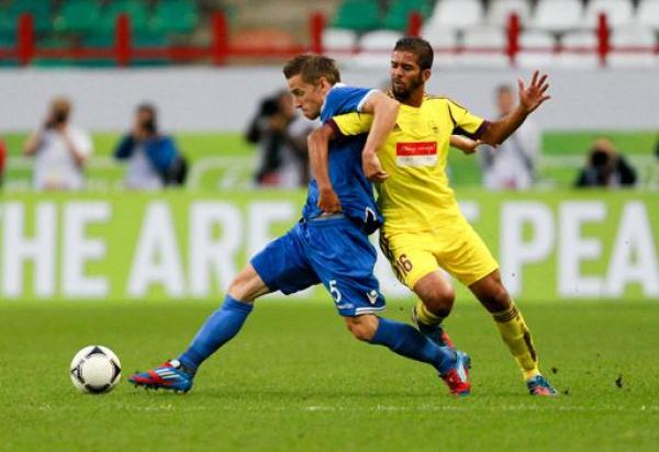 بوصوفة حاسم في فوز أنجي على ألكمار في "يوروبا ليغ"