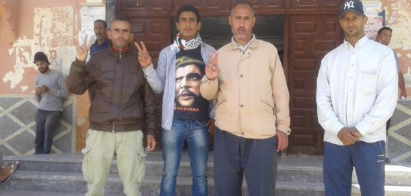 اليوسفية: عمال النظافة الموقوفون يعتصمون وسط مراقبة "مخابراتية" مشددة