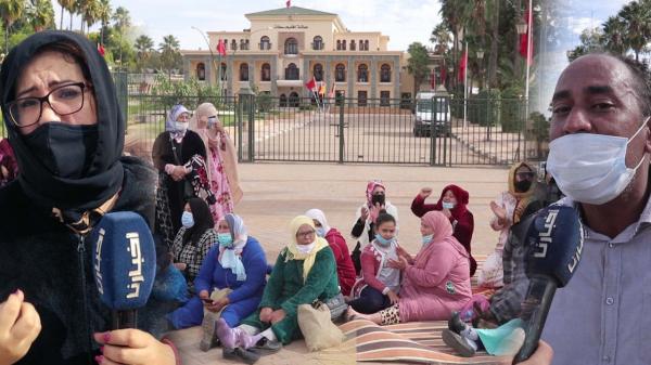 مواطنون يذرفون الدموع بعد إحساسهم بالحكرة: شرينا "برطمات" واليوم غيطيحو علينا