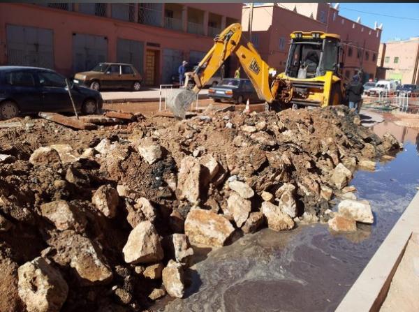 تنغير: شارع بئر إنزران والأعطاب التي لا تنتهي