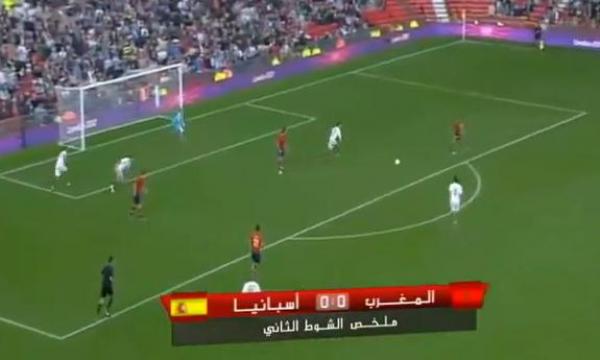 ملخص مباراة المغرب و إسبانيا