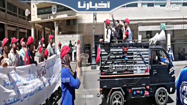 هكذا احتفل عمال ومستخدمو مدينة وجدة بعيد الشغل
