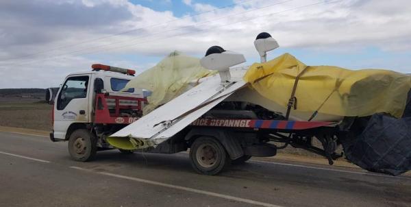 طائرة مشبوهة شبه محطمة تستنفر الجهاز الأمني ضواحي العرائش