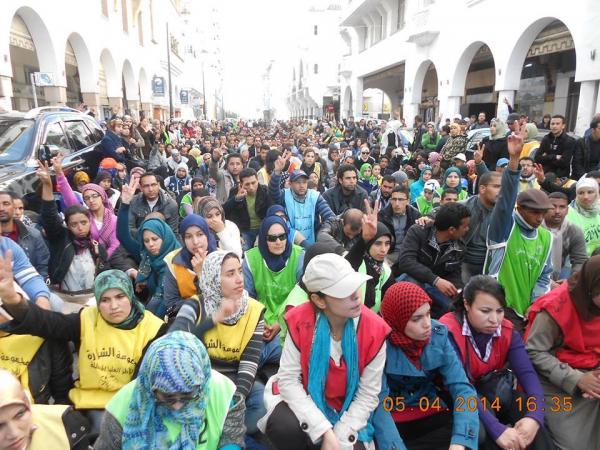 المعطلون يعلنون خوضهم أشكال احتجاجية تصعيدية مفتوحة إلى غاية إطلاق سراح زملائهم