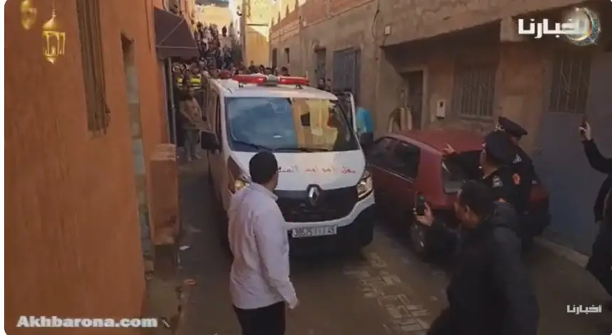 جنازة مهيبة في وداع الطفلة يسرى ضحية "بالوعة بركان"