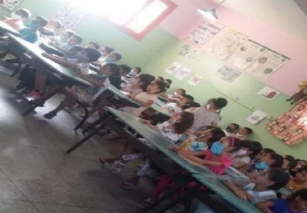 صورة تشعل الفايسبوك في أول أيام الدخول المدرسي بالمغرب