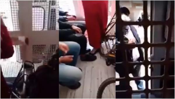 هذا مصير سيدة نشرت فيديو مباشر من داخل سيارة الشرطة