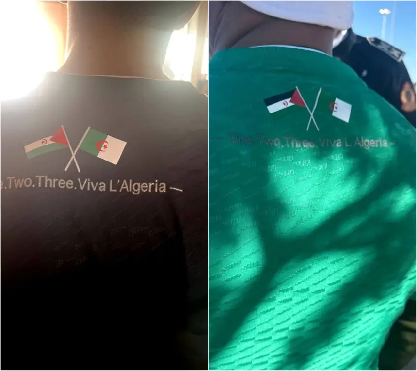 برافو رجال الأمن.. ضبط جزائريين يحاولون الدخول بقميص طبعت عليه "خرقة البوليساريو"