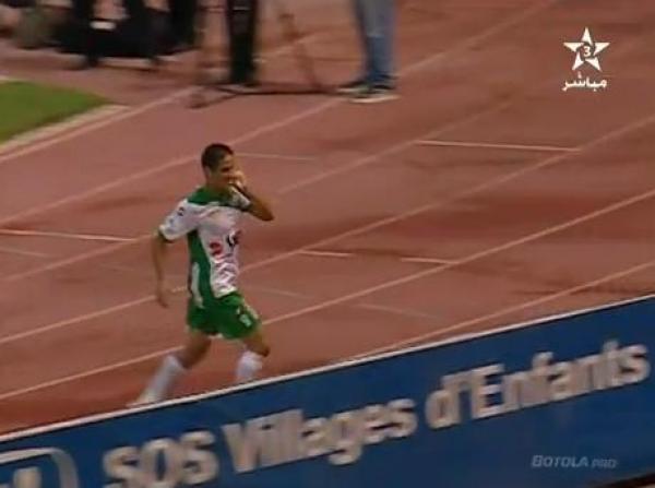 الرجاء البيضاوي يتعادل مع المغرب الفاسي بهدف لمثله