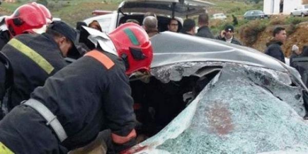 حادثة سير خطيرة نواحي أزيلال والحصيلة ثقيلة