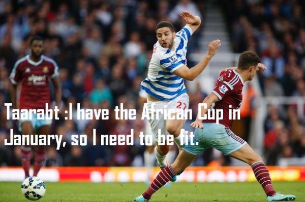 تاعرابت "عارض على راسو" في كأس أفريقيا .. هذا ما قاله لموقع انجليزي