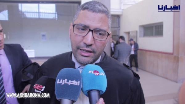 المحامي الادريسي يكشف عما وقع في جلسة محاكمة بوعشرين