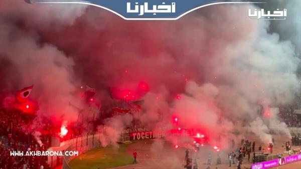 كراكاج واحتفالية رائعة لجماهير الوداد في مواجهة نهضة بركان