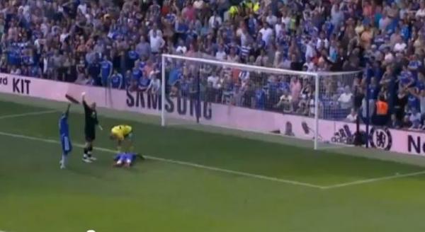 لقطة اصطدام دروغبا الخطير