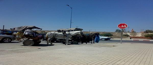 اليوسفية: عربة مجرورة تتسبب في وفاة مدير مؤسسة ابتدائية