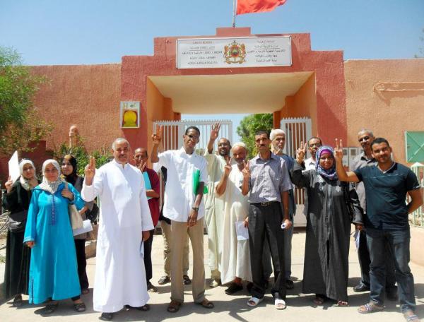 19 أستاذا بالرشيدية بدون أجرة ومحرومين من توقيع محاضر الدخول ومن اجتياز الامتحان المهني .