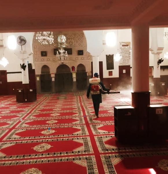 بالصور: جماعة الهرهورة تجند مصالحها لإعادة افتتاح "مساجدها" بعد "إغلاق" دام أزيد من ثلاثة أشهر