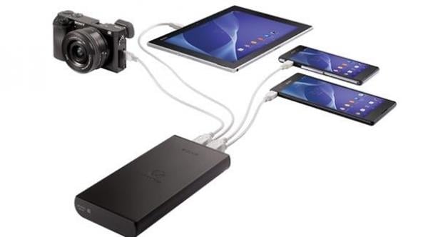 سوني تطرح شاحن محمول بطاقة 20 ألف ميللي أمبير