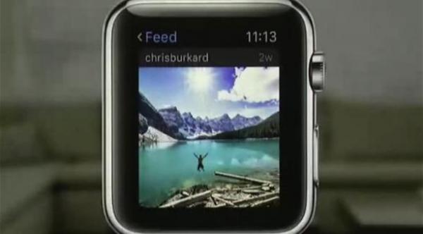 هكذا يبدو تطبيق "إنستغرام" على ساعة "أبل واتش"