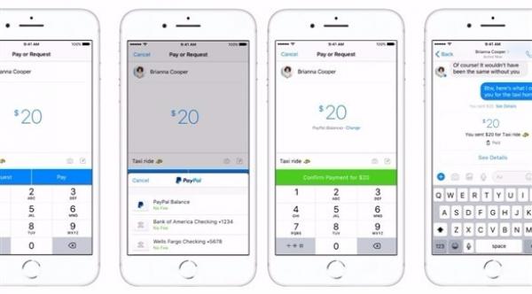 فيس بوك مسنجر تتعاون مع "باي بال" للمدفوعات