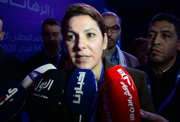 فاطمة الزهراء المنصوري في أول خروج إعلامي لها بعد انتخابها رئيسة للمجلس الوطني للبام