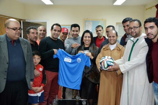 بالفيديو : "أخبارنا" في مواكبة خاصة لحفل تقديم المدرب الجديد لفريق إتحاد تمارة