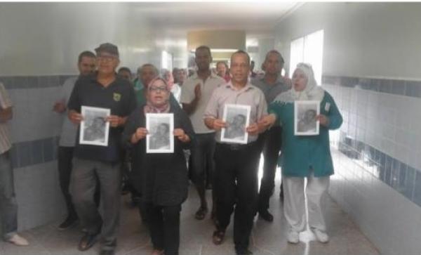 الشغيلة الصحية بخريبكة تحتج وتطالب بالحماية من الاعتداءات (فيديو)‏