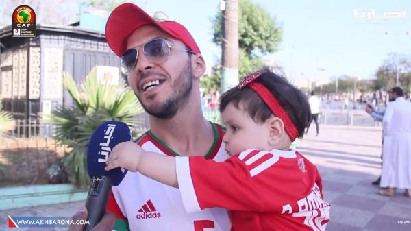 لحظات عصيبة عاشتها الجماهيرالمغربية قبل الفوز على جنوب أفريقيا