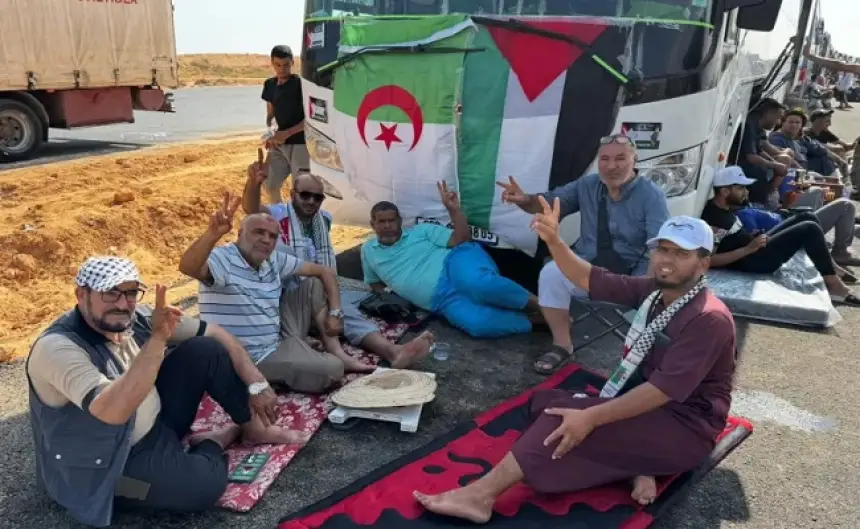 فضيحة.. جزائريون مشاركون في "قافلة الصمود" حصلوا على مبالغ مالية ضخمة قصد نقلها لأهل غزة