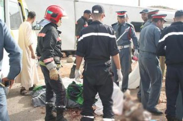 إصابة ستة أشخاص ضمنهم أربعة سياح في حادثة سير قرب الصويرة