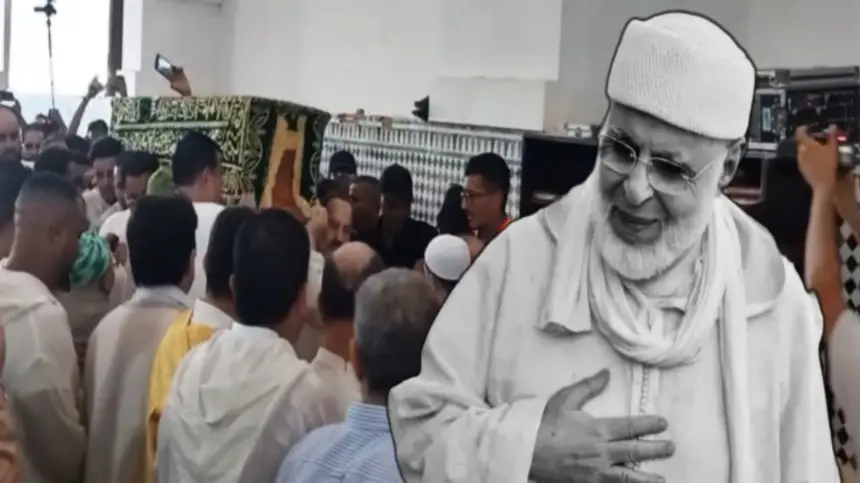 بحضور وزراء.. جنازة مهيبة في وداع شيخ البودشيشيين جمال القادري إلى مثواه الأخير